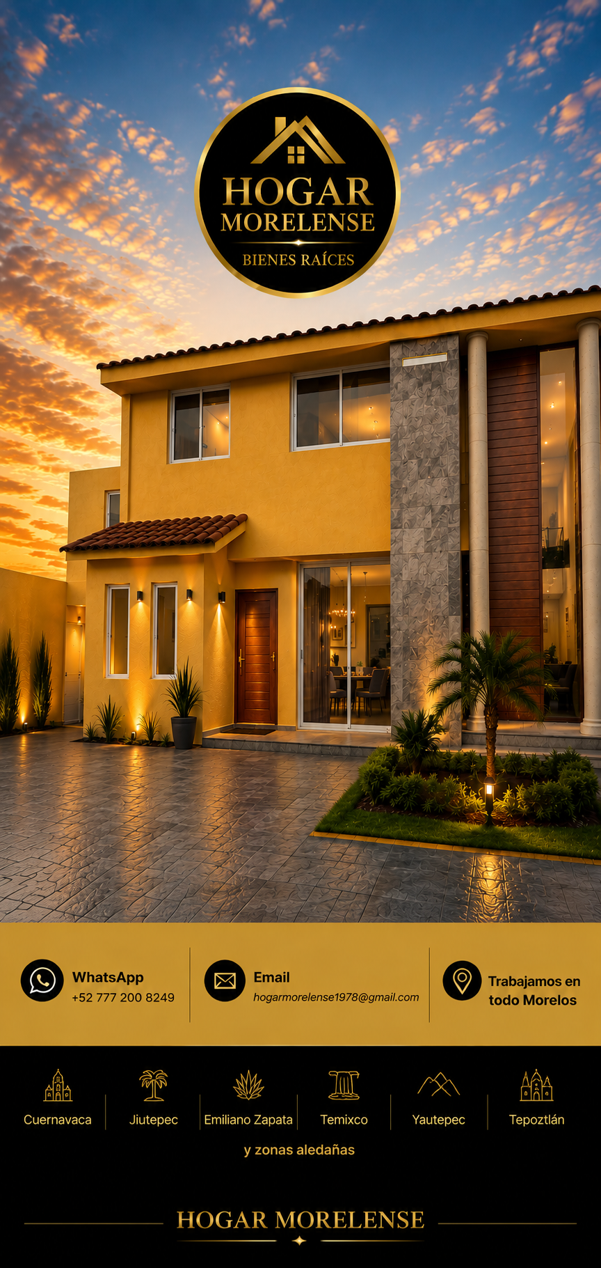 Imagen de portada de Hogar Morelense para compra de casas y departamentos en Morelos